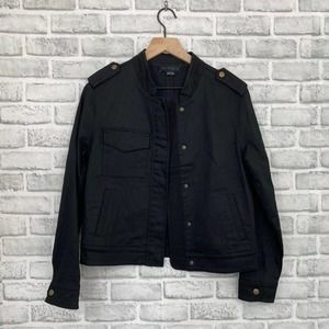 Sanctuary Black Military Jacket Women Size Small